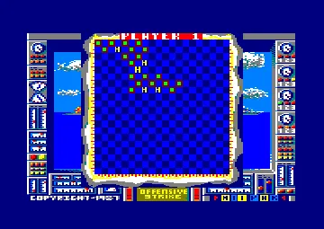 Battle Ships (UK) (1987) screen shot game playing